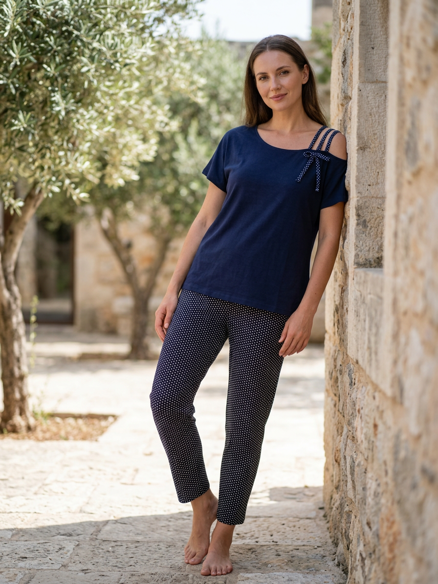 MV/066 – Vilora Grace Cotton Pajama Set