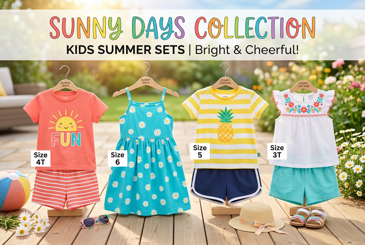 Kids Summer Sets
