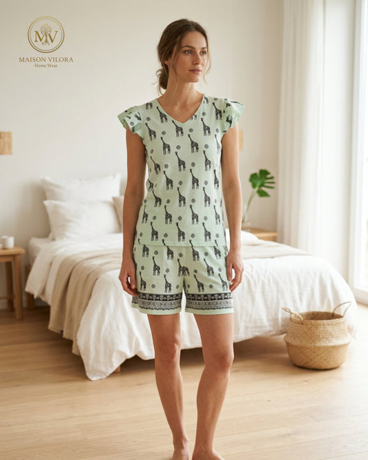 MV/ 071 - Savane Été Pyjama Set