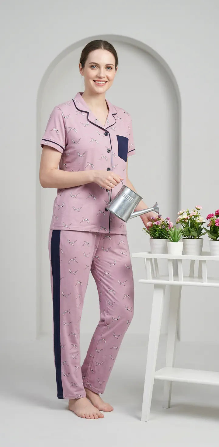 MV/049 – Flying Dreams Cotton Pajama Set