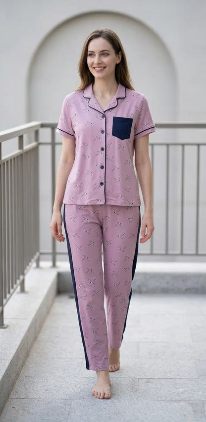 MV/049 – Flying Dreams Cotton Pajama Set