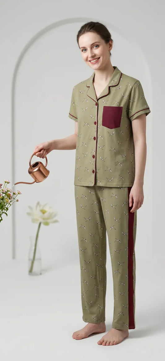 MV/049 – Flying Dreams Cotton Pajama Set