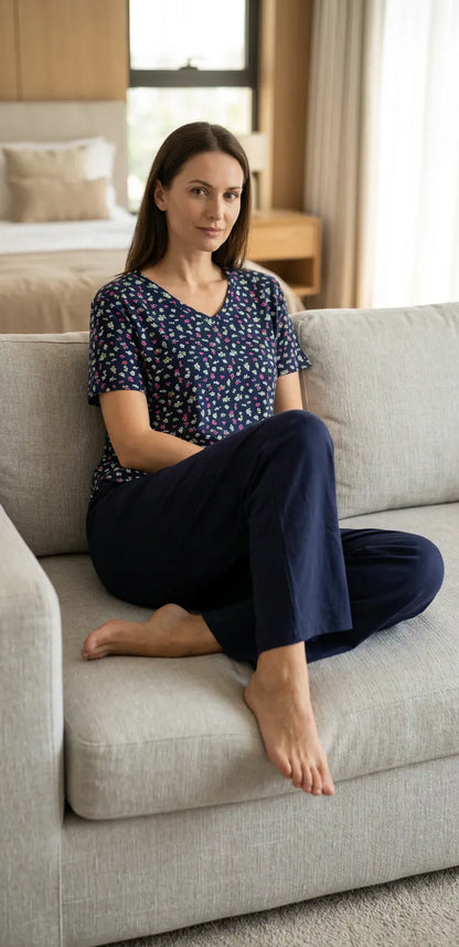 MV/088 – Midnight Petals Cotton Set