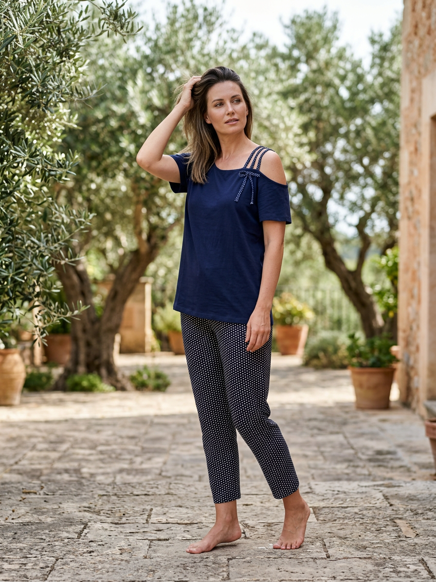 MV/066 – Vilora Grace Cotton Pajama Set
