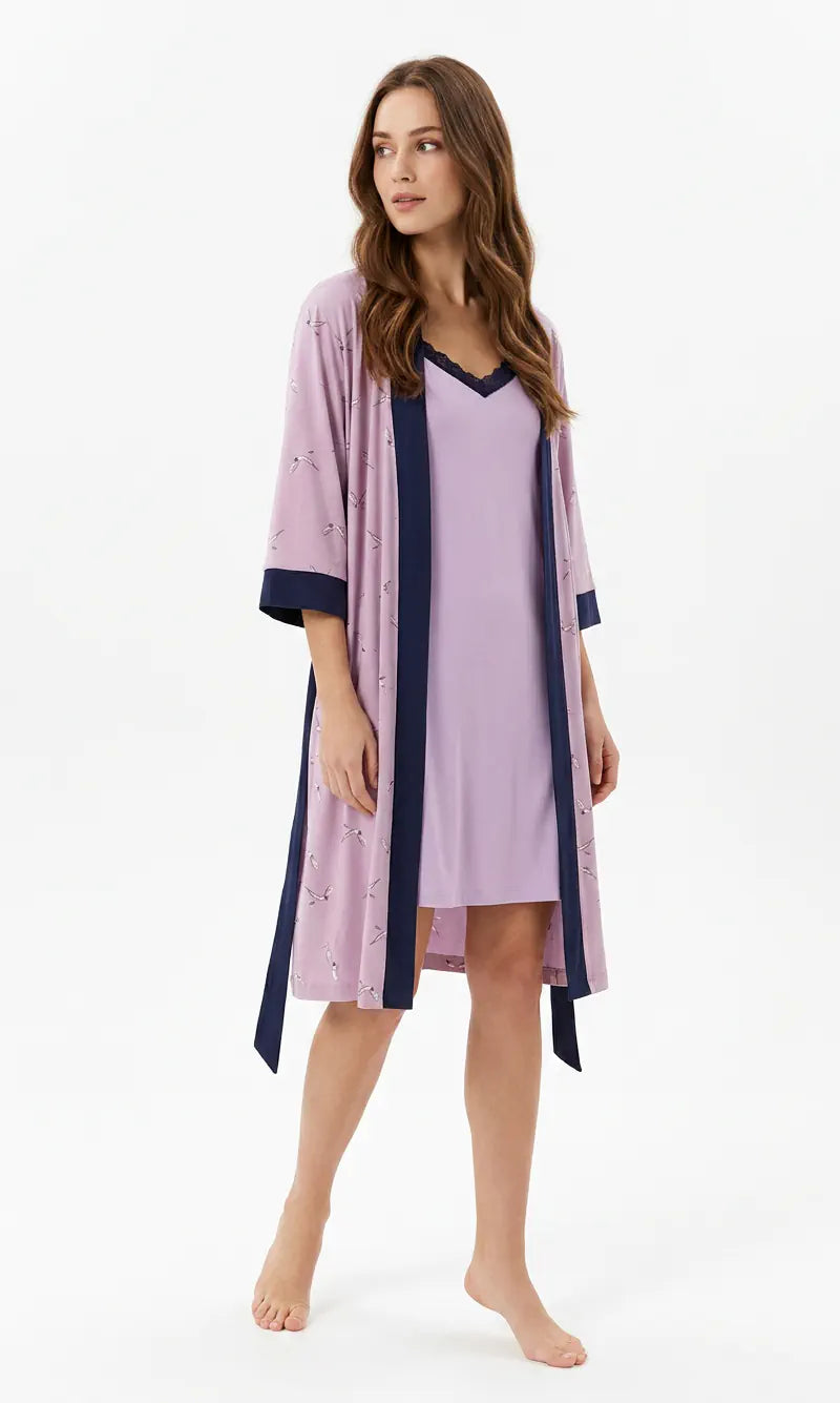 MV/051 – Starlight Elegance Cotton Nightwear Set