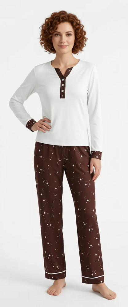 MV/045 – Starlight Dreams Cotton Pajama Set