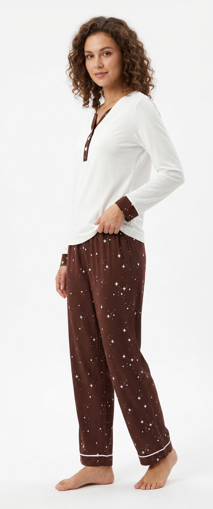 MV/045 – Starlight Dreams Cotton Pajama Set