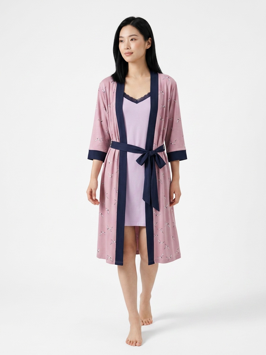 MV/051 – Starlight Elegance Cotton Nightwear Set