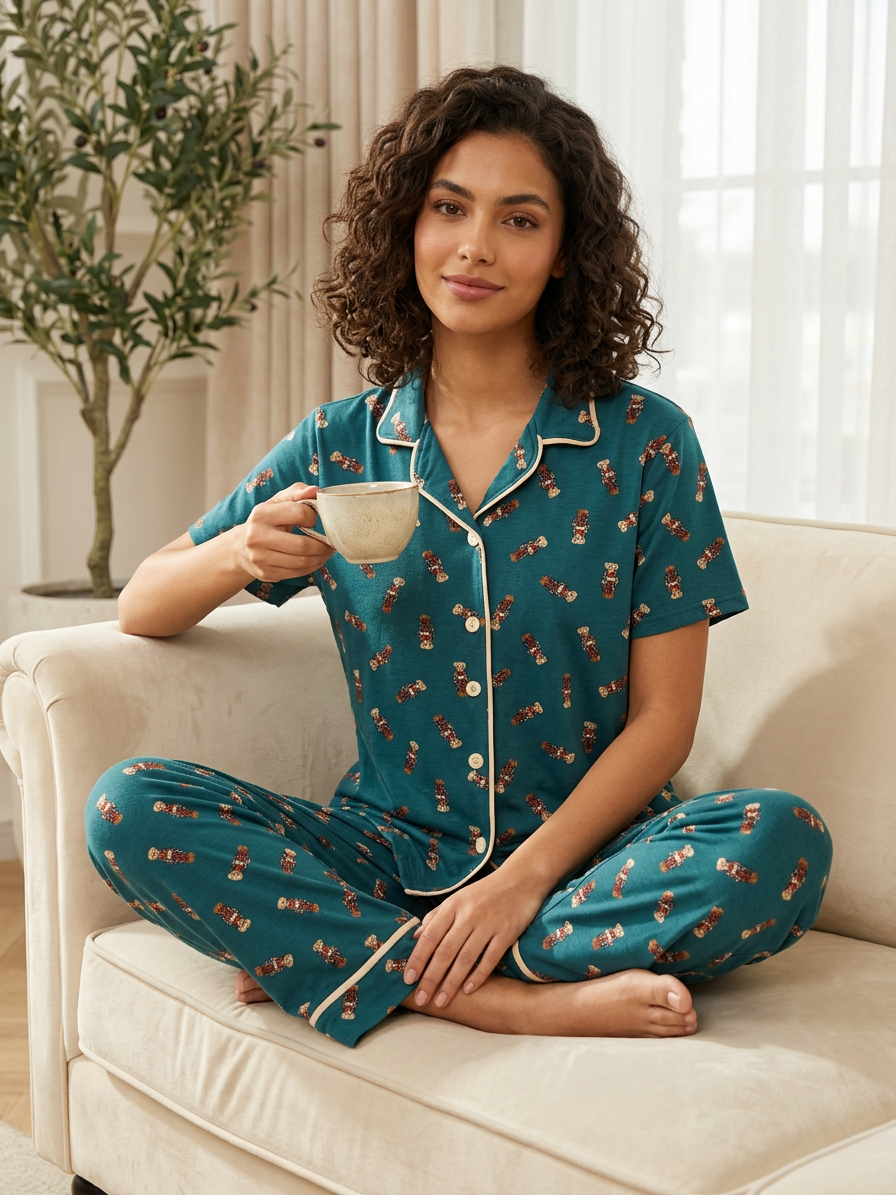 MV/027 – Cozy Moments Cotton Pajama Set