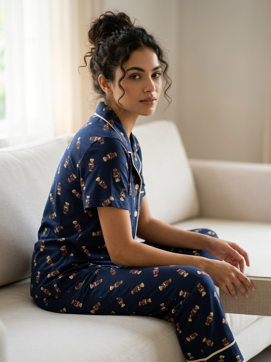 MV/027 – Cozy Moments Cotton Pajama Set