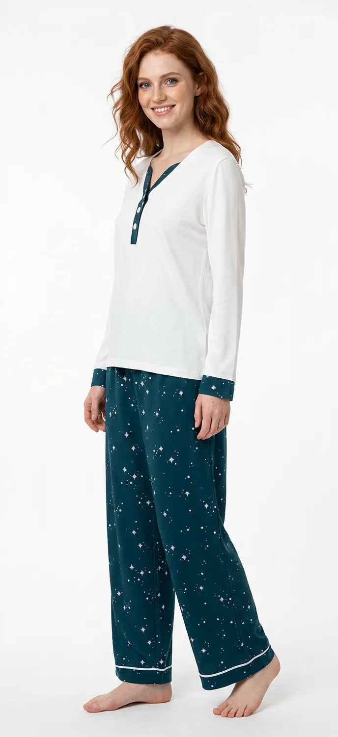 MV/045 – Starlight Dreams Cotton Pajama Set