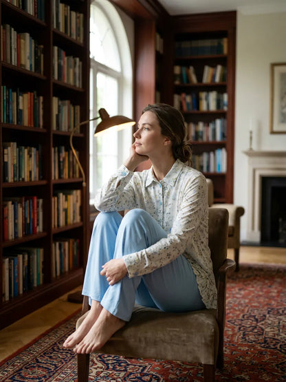 MV/078 – Serenity Bloom Viscose Pajama Set