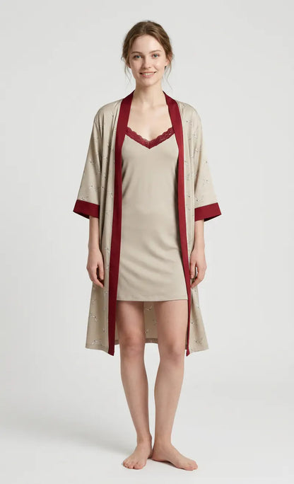 MV/051 – Starlight Elegance Cotton Nightwear Set
