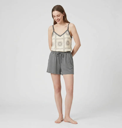 MV/060 – Golden Sun Cotton Short Pajama Set