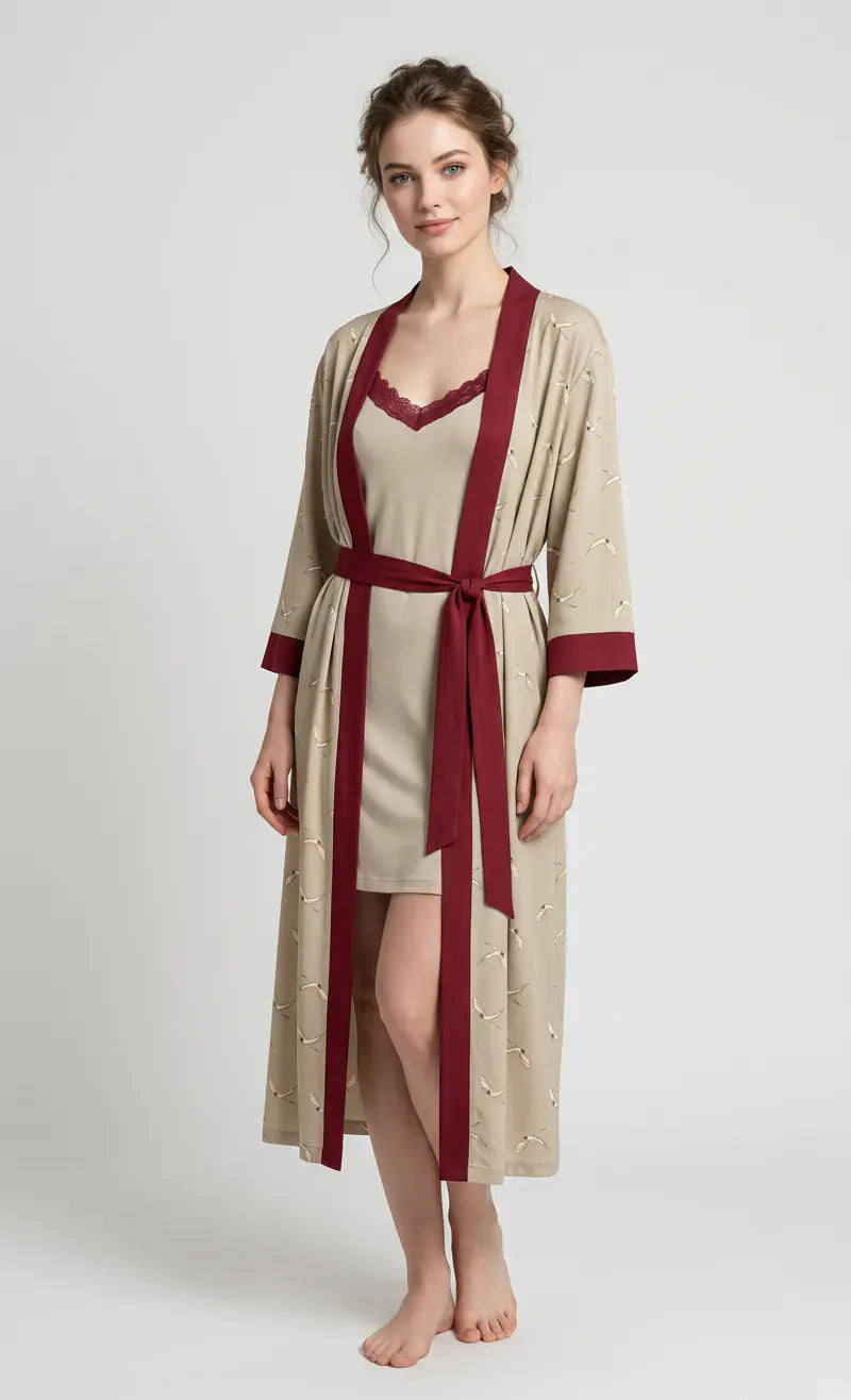 MV/051 – Starlight Elegance Cotton Nightwear Set