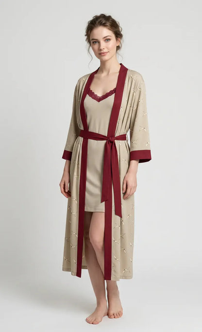 MV/051 – Starlight Elegance Cotton Nightwear Set