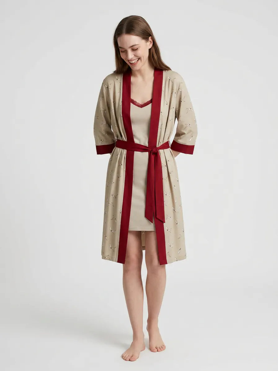 MV/051 – Starlight Elegance Cotton Nightwear Set