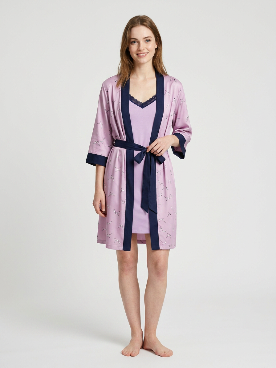 MV/051 – Starlight Elegance Cotton Nightwear Set