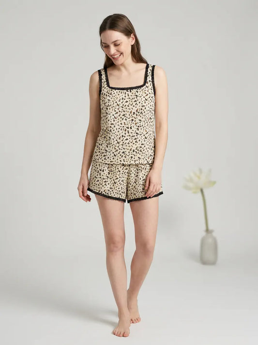 MV/073 – Wild Elegance Rib Pajama Set